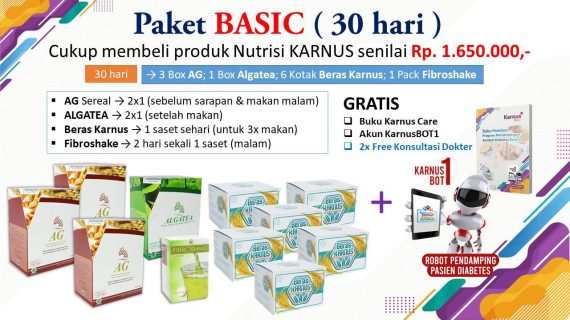 paket 1 bulan psdk